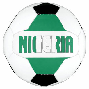 Nigeria Flag Patriotic Soccer Ball