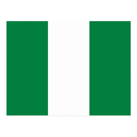 Nigeria Flag Postcard | Zazzle.com