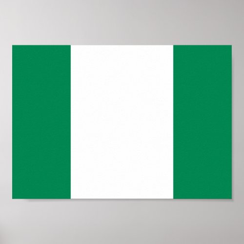 Nigeria Flag Poster