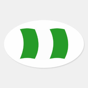 Nigeria Flag Sticker