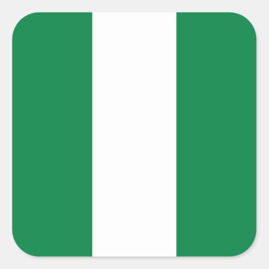 Nigeria Flag Sticker | Zazzle.com