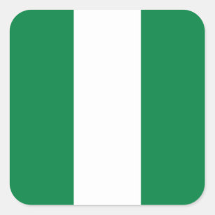 Nigerian Flag Stickers | Zazzle