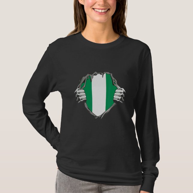 Nigeria Flag T-Shirt (Front)