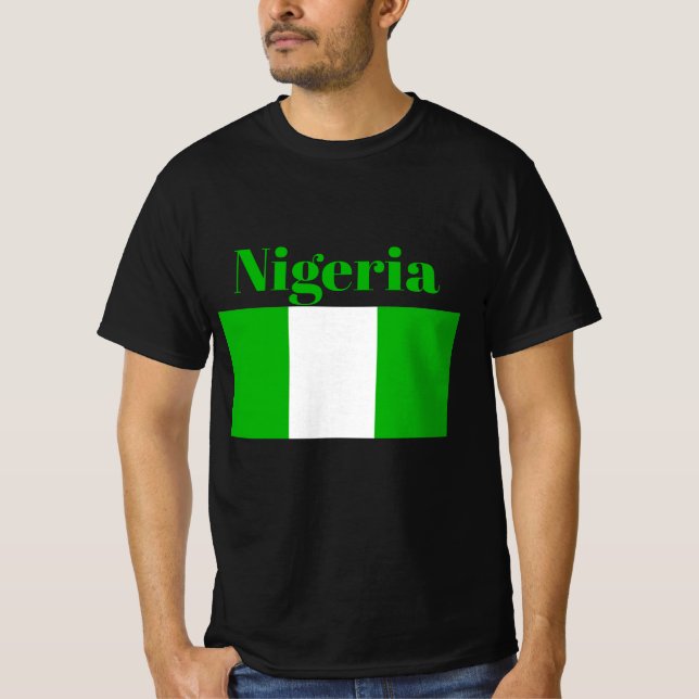 Nigeria Flag T-Shirt (Front)