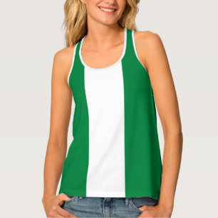 Nigeria flag tank top