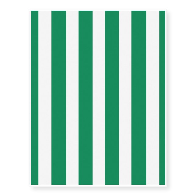 Nigeria Flag Temporary Tattoos (Front)
