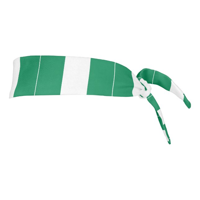 Nigeria Flag Tie Headband (Rotate 90)