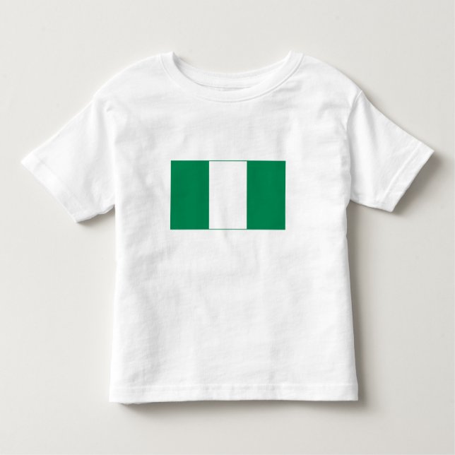 Nigeria Flag Toddler T-shirt (Front)