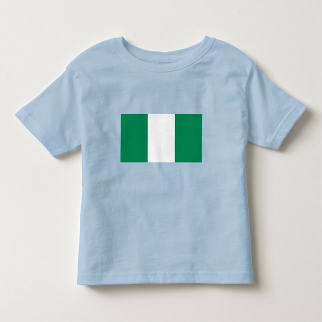 Nigeria Flag Toddler T-shirt (Front)