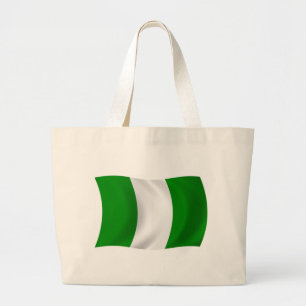 Nigeria Flag Tote Bag