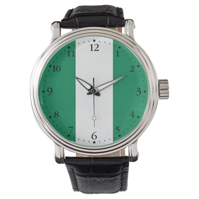 Nigeria Flag Watch (Front)