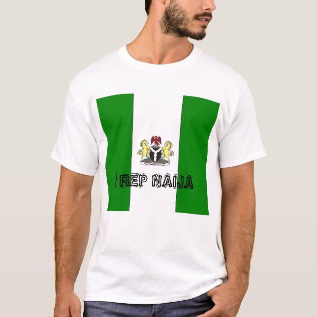 nigeria_Full, I REP NAIJA T-Shirt (Front)