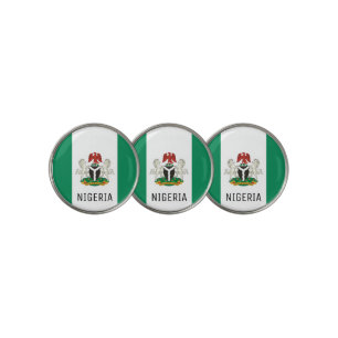 Nigeria Golf Ball Marker