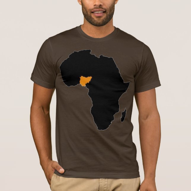 Nigeria Heart of Africa T-Shirt (Front)
