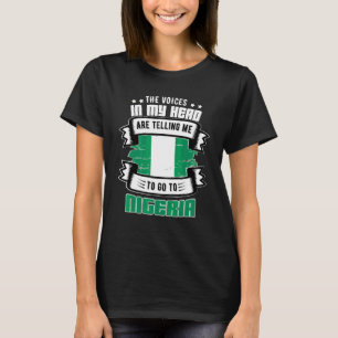Nigeria In My Head T-Shirt