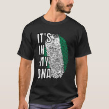 Nigeria It's In My DNA FlagThumbprint