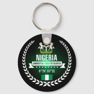 Nigeria Keychain