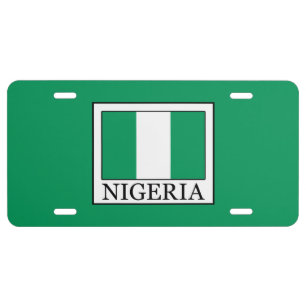 Nigeria License Plate