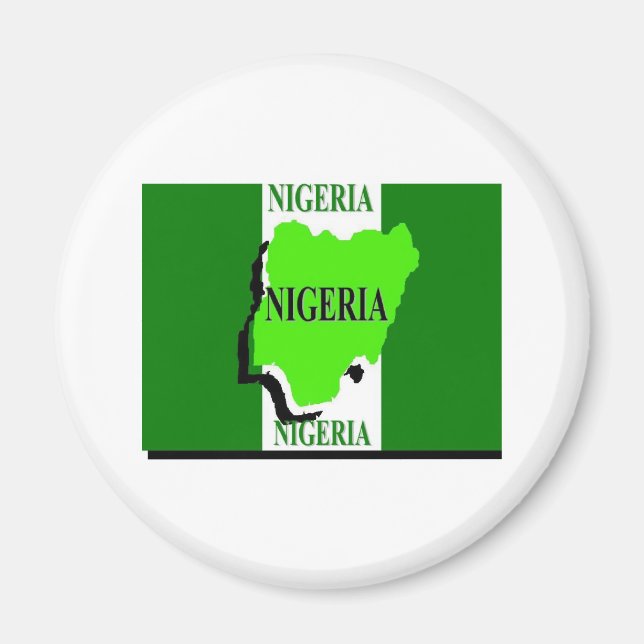 Nigeria Magnet (Front)