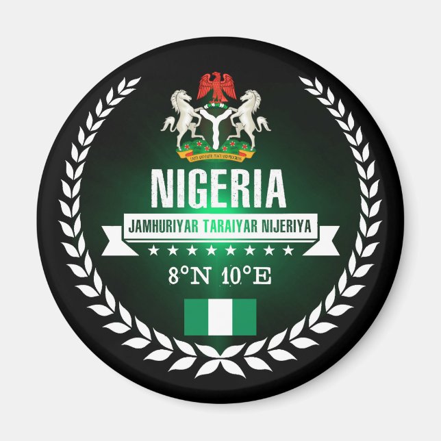 Nigeria Magnet (Front)