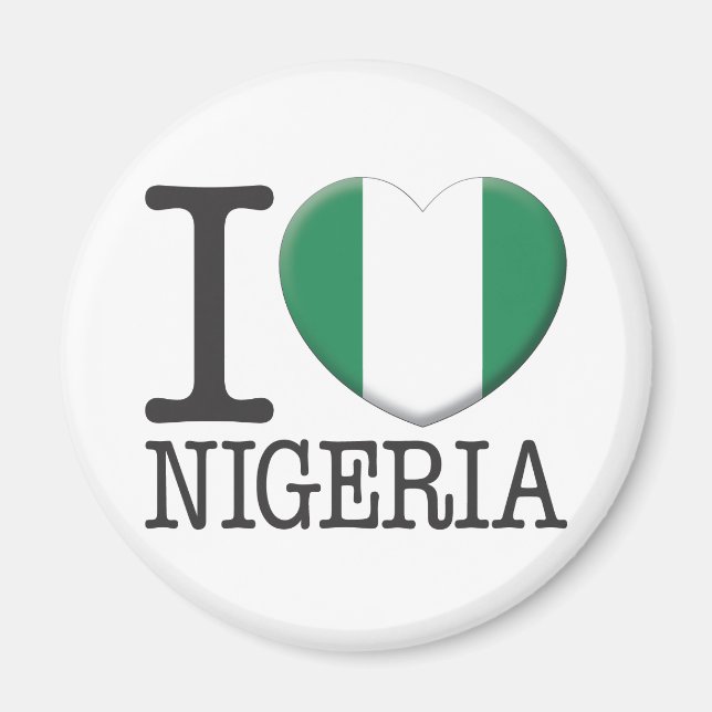 Nigeria Magnet (Front)