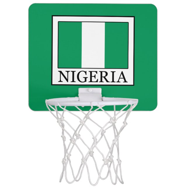 Nigeria Mini Basketball Hoop (Front)