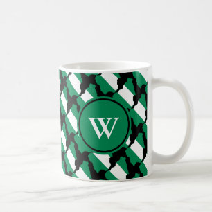 NIGERIA NAIJA Blessed Nation Monogram Christian Coffee Mug