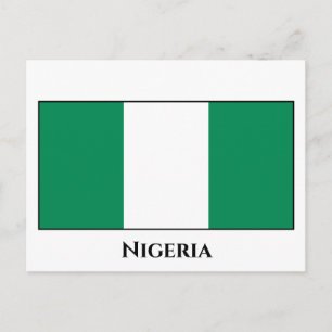 Nigeria (Nigerian Flag) Postcard