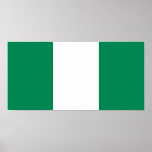 Nigeria _ Nigerian Flag Poster