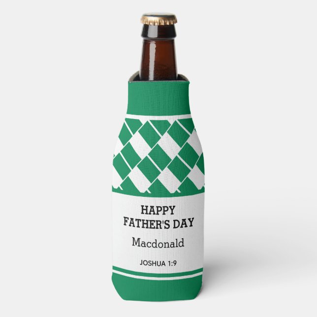 NIGERIA Personalized HAPPY FATHER'S DAY Custom Bottle Cooler (Bottle Front)