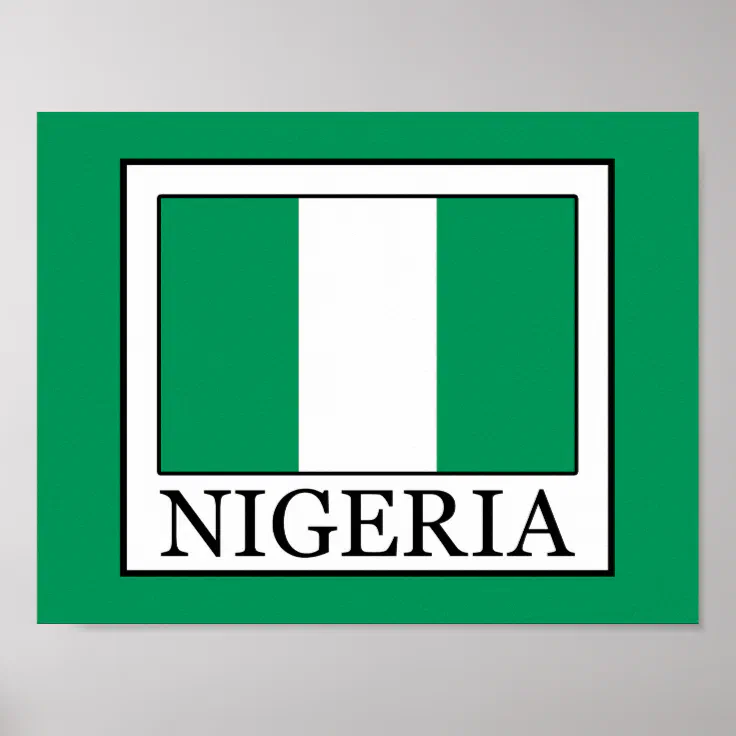 Nigeria Poster Zazzle
