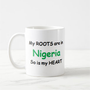 nigeria roots coffee mug