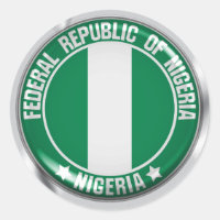 Nigeria Round Emblem