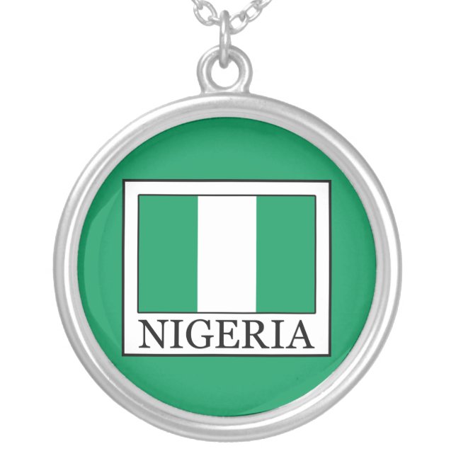 Nigeria Silver Plated Necklace (Front)