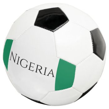 Nigeria Soccer Ball by flagart at Zazzle