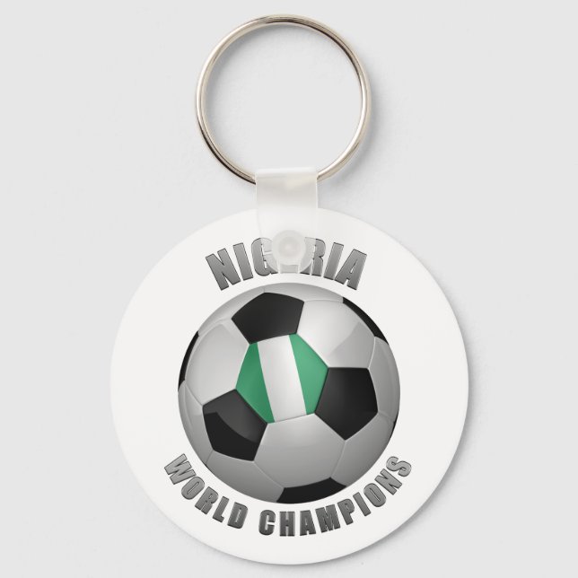 NIGERIA SOCCER CHAMPIONS KEYCHAIN (Front)