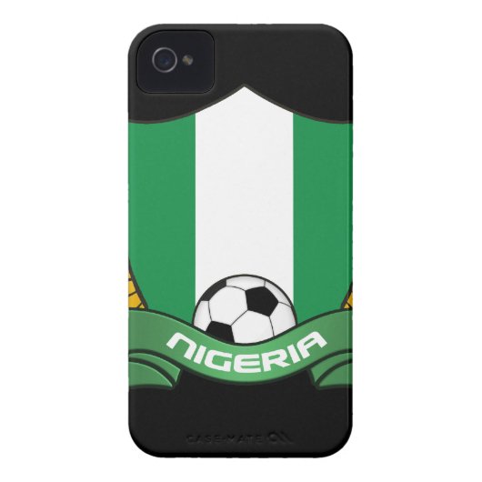 Nigeria Soccer iPhone 4 ID Case-Mate Case-Mate iPhone Case (Back)