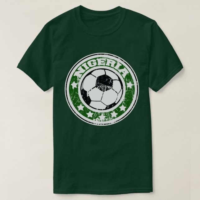 Nigeria Soccer T-Shirt (Design Front)
