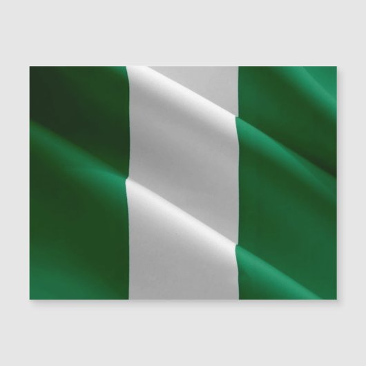 Nigeria - Waving Flag - (Front)