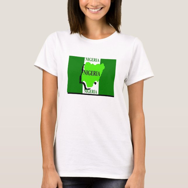 Nigeria Womens' t-shirt (Front)