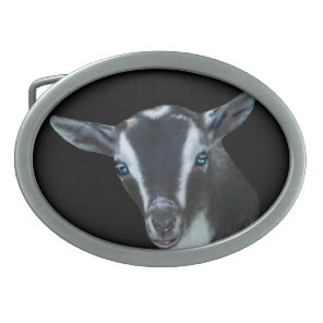 Nigerian Dwarf  Dairy Goat Belt Buckle