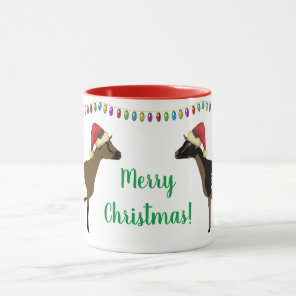 Nigerian Dwarf Dairy Goat Christmas Mug
