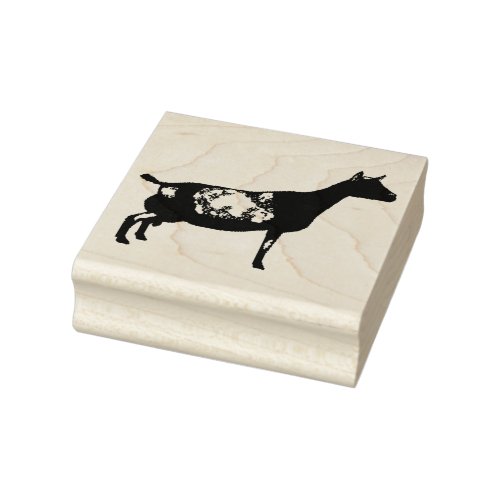 Nigerian Dwarf Dairy Goat Doe Rubber Stamp