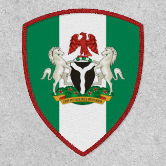Nigerian Flag & Coat of Arms, Flag of Nigeria Patch
