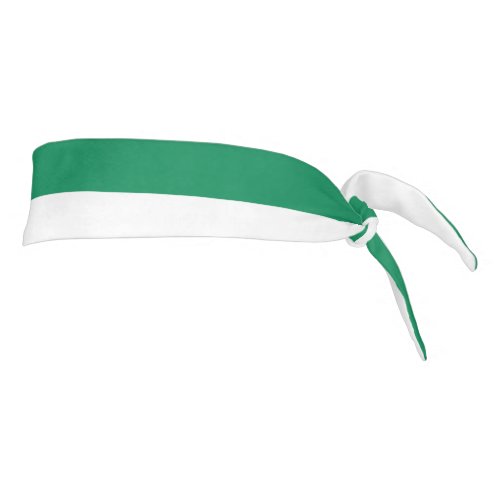 Nigerian Flag Colors Tie Headband