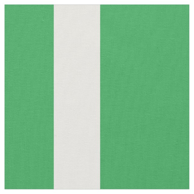 Nigerian Flag Fabric (Close Up)