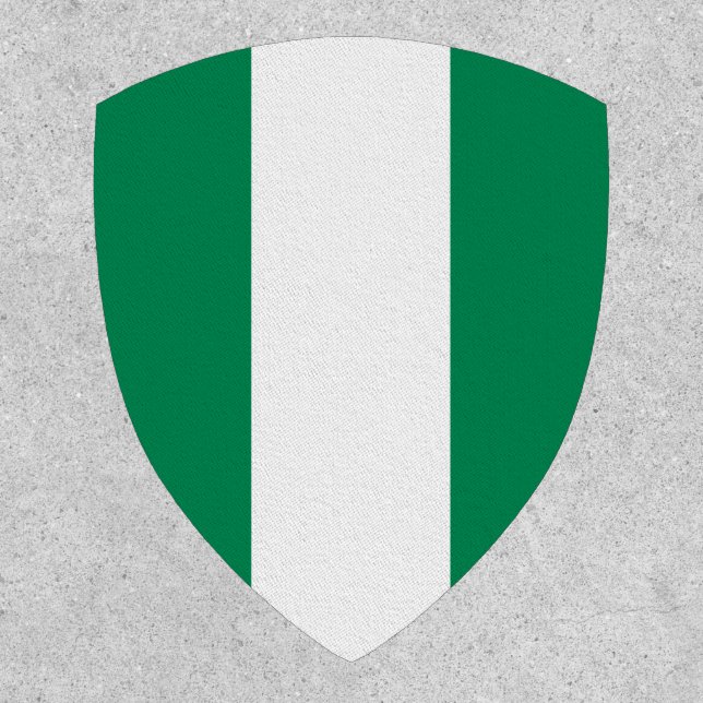Nigerian Flag, Flag of Nigeria Patch (Front)