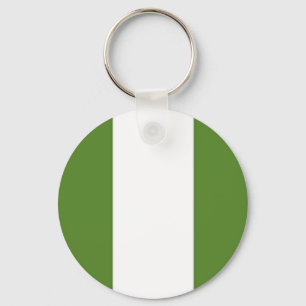 Nigerian Flag Keychain