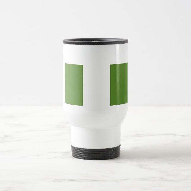 Nigerian Flag Travel Mug (Center)