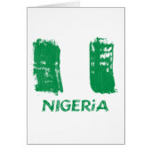 Nigerian grunge flag design (Front)